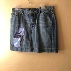 vintage denim tommy hilfiger skirt size 10
